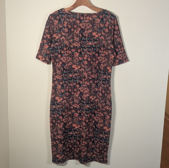 LuLaRoe Julia Dress - Size Large - Picture 3 of 6